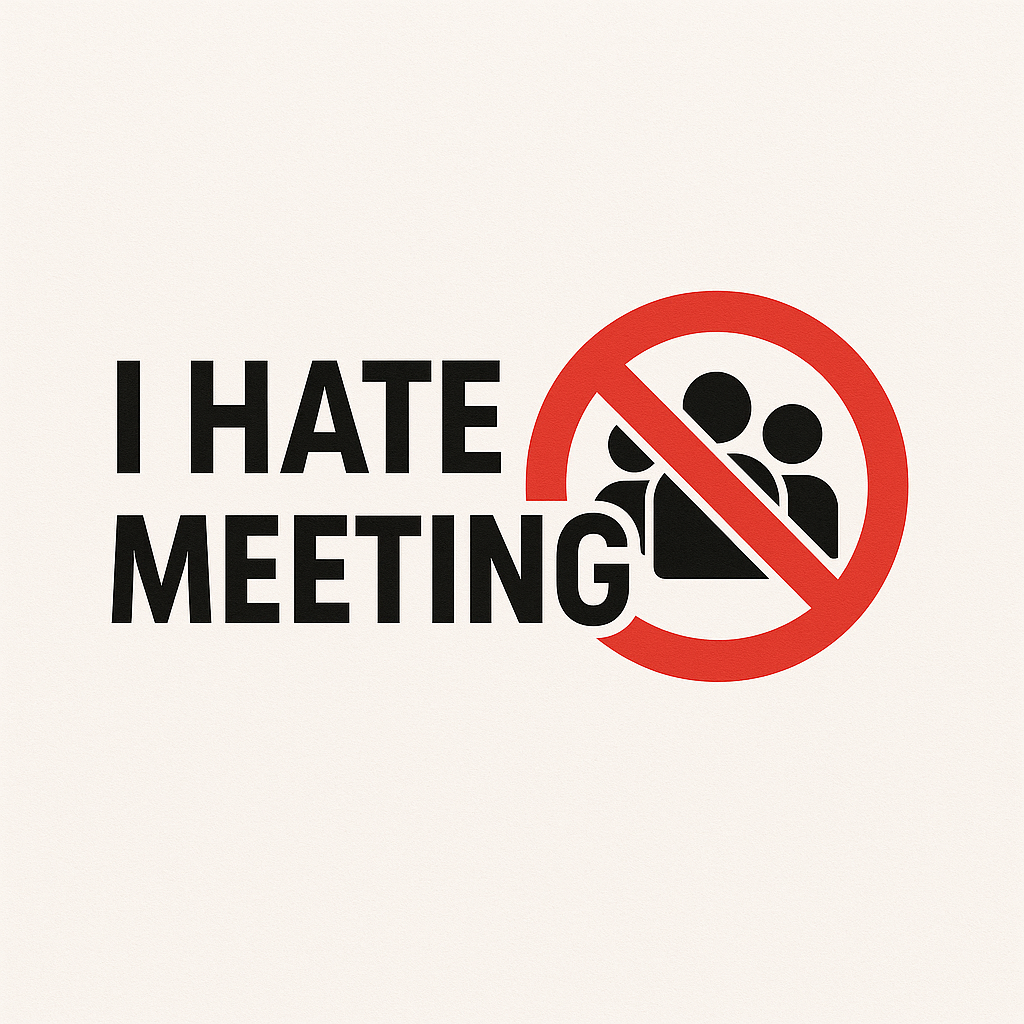 I Hate Meeting Logo